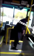 Video  B tch Get Off My Bus  Driver Uppercuts The Sh t Outta 25-Year-Old Girl In Cleveland!