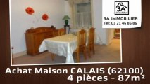 A vendre - maison - CALAIS (62100) - 4 pièces - 87m²