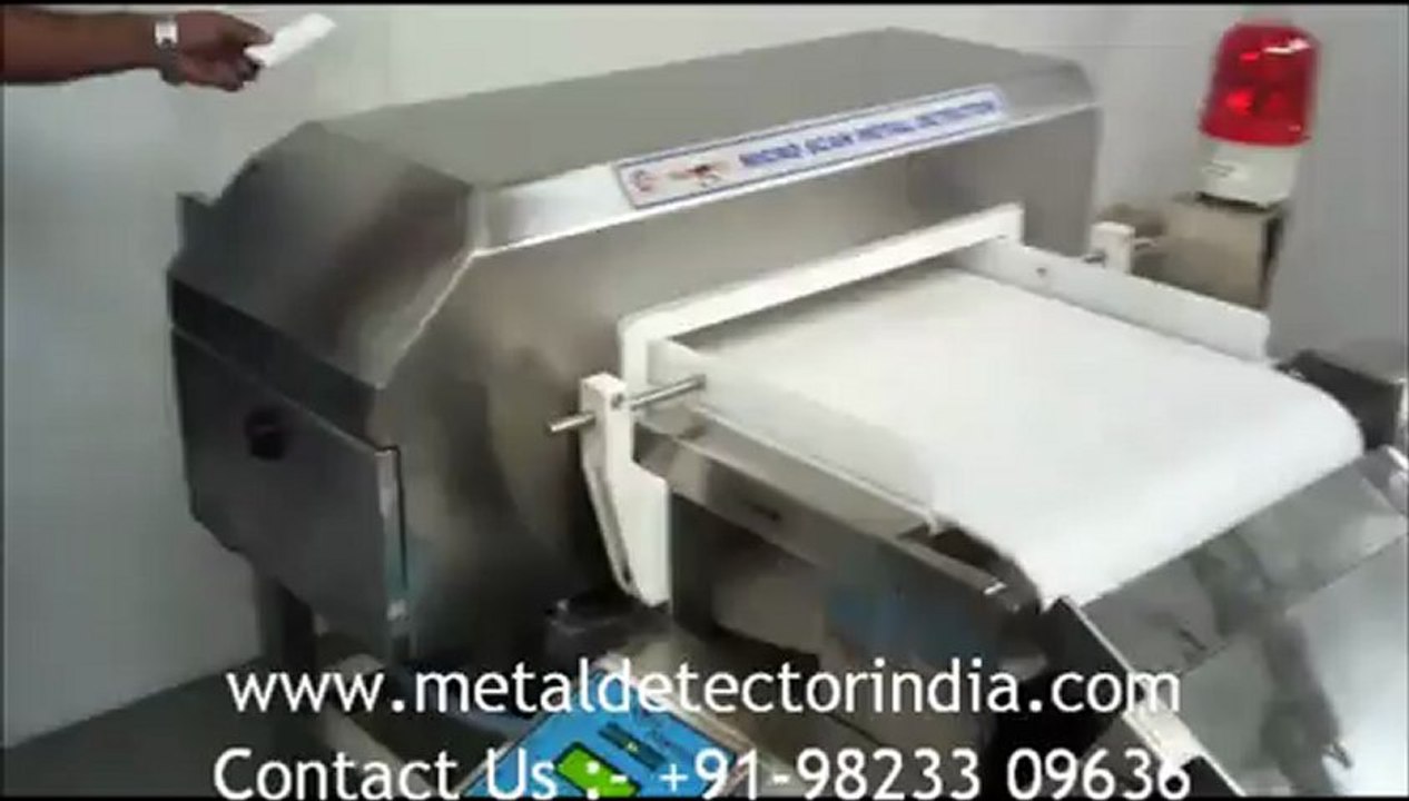 Metal Detector for Food Safety & Quality Assurance ( HACCP / WHO / USFDA ).