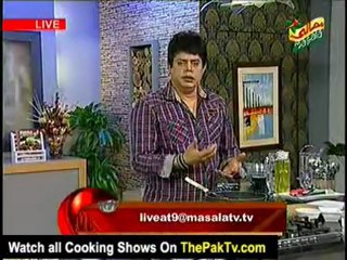 Live At 9 With Chef Gulzar - 3rd January 2013 - Part 3