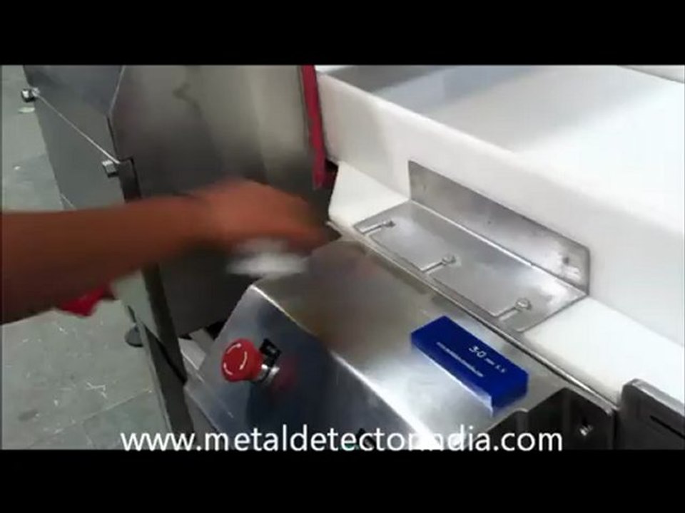 Metal Detector for Hazard Analysis Critical Control Point (HACCP ).