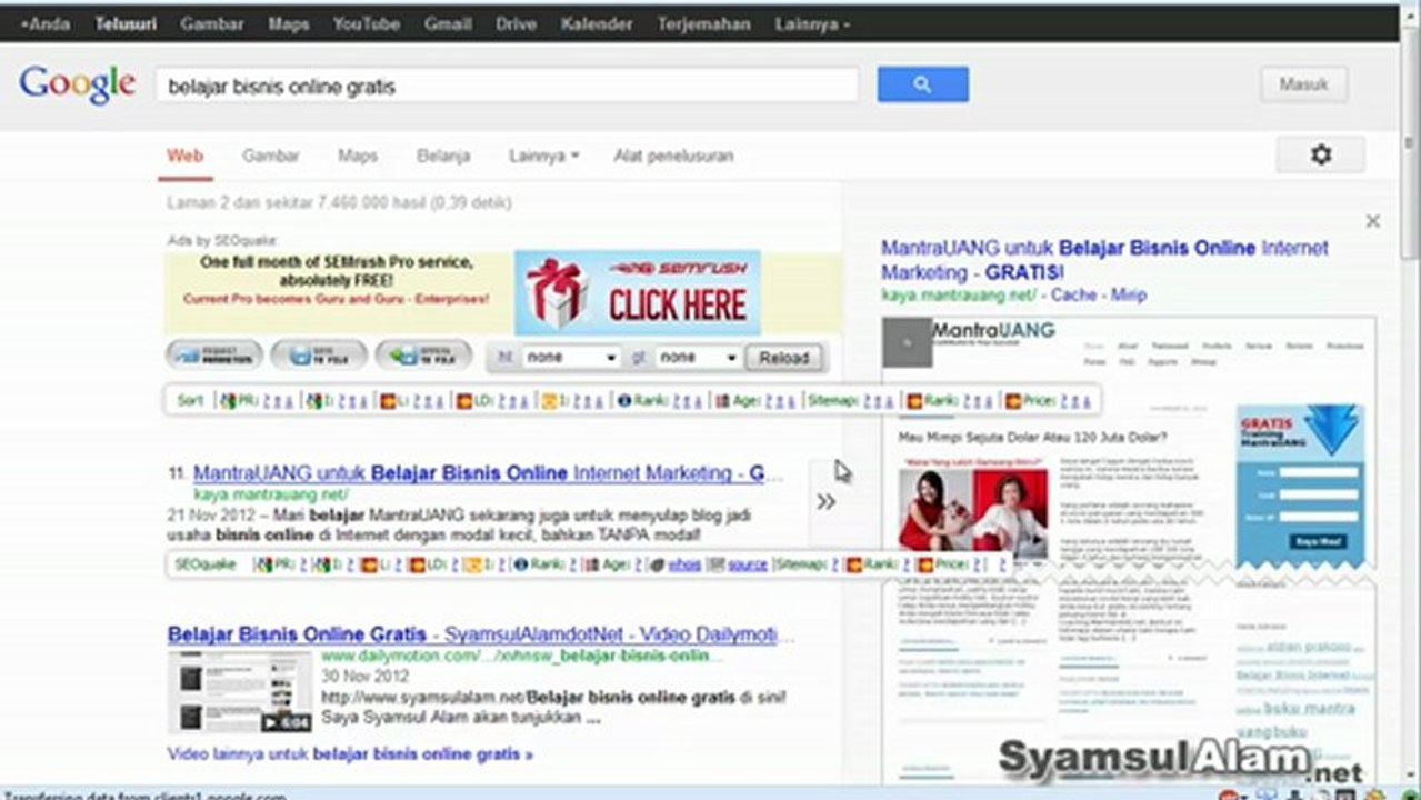 Beberapa Hal Terpenting dalam SEO