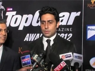 Abhishek Bachchan at the Top Gear Awards