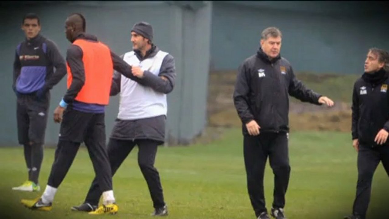 Eklat! Handgreiflichkeiten zwischen Mancini und Balotelli
