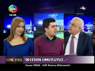 3 Ocak 2013 Perşembe EGE TV  Güne Bakış programı