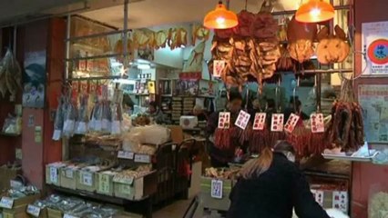 Thousands of shark fins hidden on rooftop