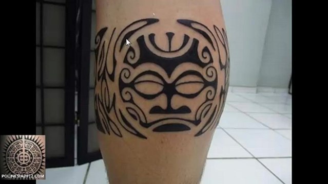 Tatuajes de Brazaletes Maories Polinesios en las Piernas para el Hombre de ROBERTTO ORIGINAL TATTOO de RIO DE JANEIRO