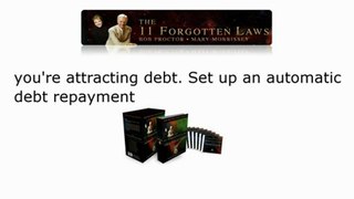 Law Of Attraction Quotes - Most people have a goal getting out of debt...