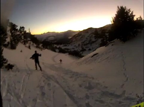descente de chamrousse sur les lac achards 1