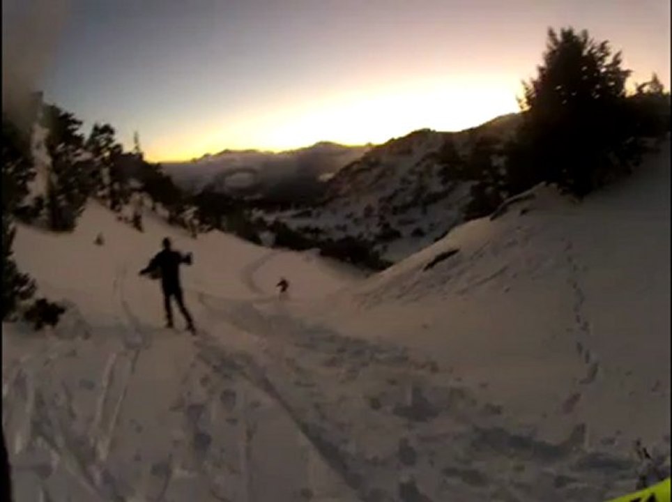 descente de chamrousse sur les lac achards 1
