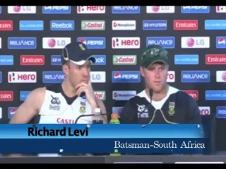 ICC World T20 2012- Richard Levi's post-match conference after win over Zimbabwe.mp4