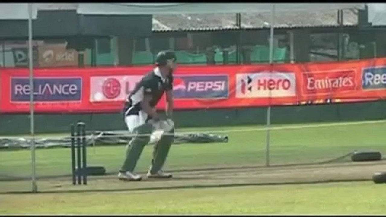 ICC World T20 2012- South Africa practice session ahead of Australia clash.mp4