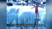 Hotheads jump in China's extreme cold water - no comment