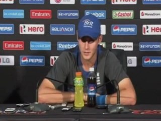 ICC World T20 2012- Stuart Broad press conference ahead of India clash.mp4