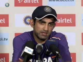 India vs England 2012, 2nd Test, Day Three- Gautam Gambhir press conference.mp4