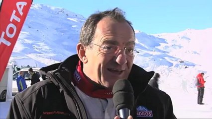 Jean Pierre PERNAUT, parrain du 20e final de Clermont Super Besse