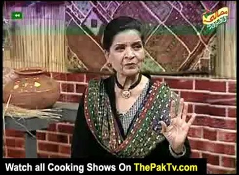 Handi With Zubaida Tariq By Masala Tv - 9th January 2013 - Part 3