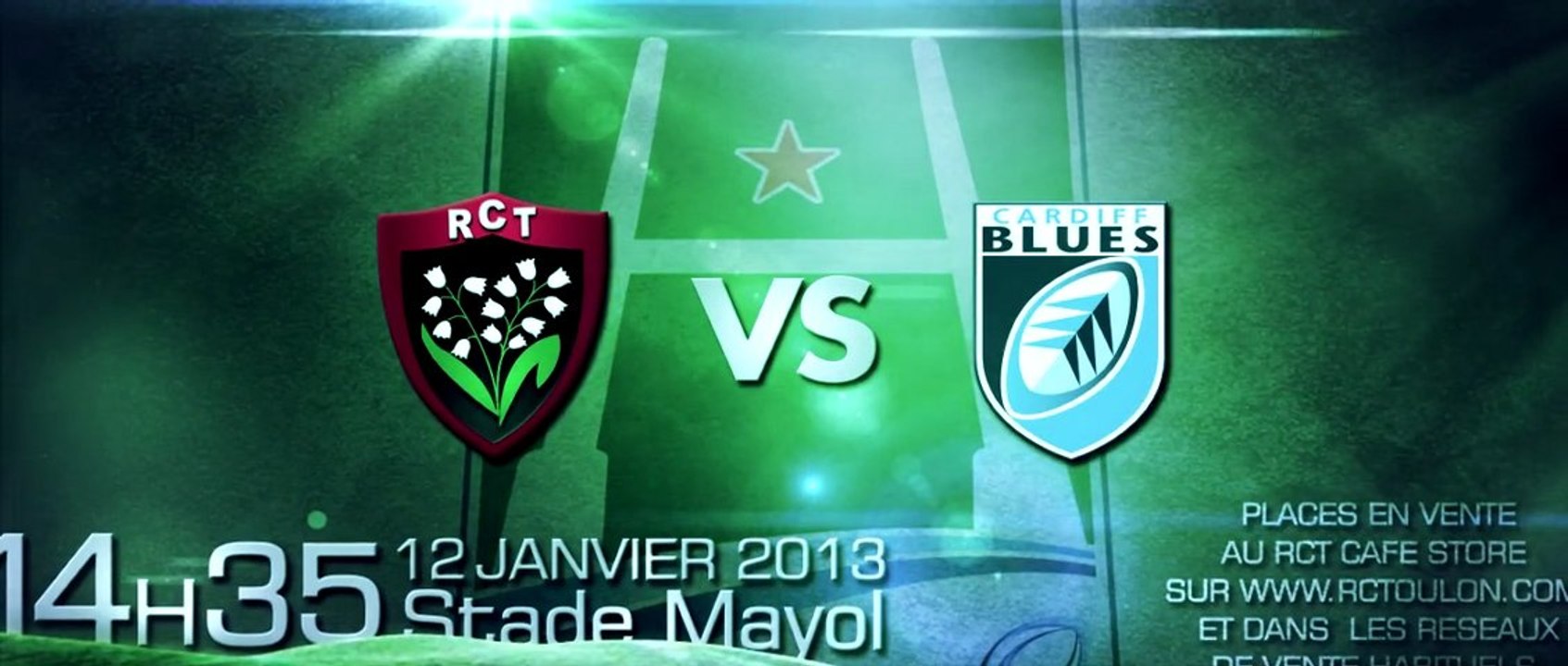 Trailer Toulon - Cardiff - HCUP