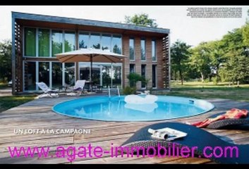 A VENDRE MAISON ARCHITECTE 33113 ST SYMPHORIEN GIRONDE