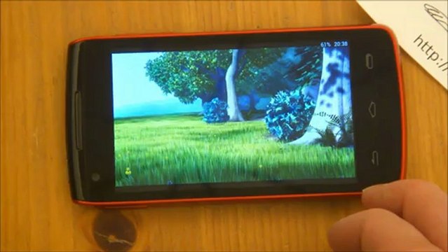 Alcatel OT-992D - демонстрация работы