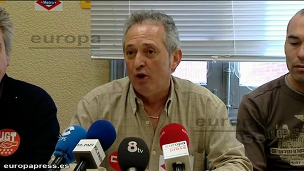 Sindicatos metro explican razones de huelga