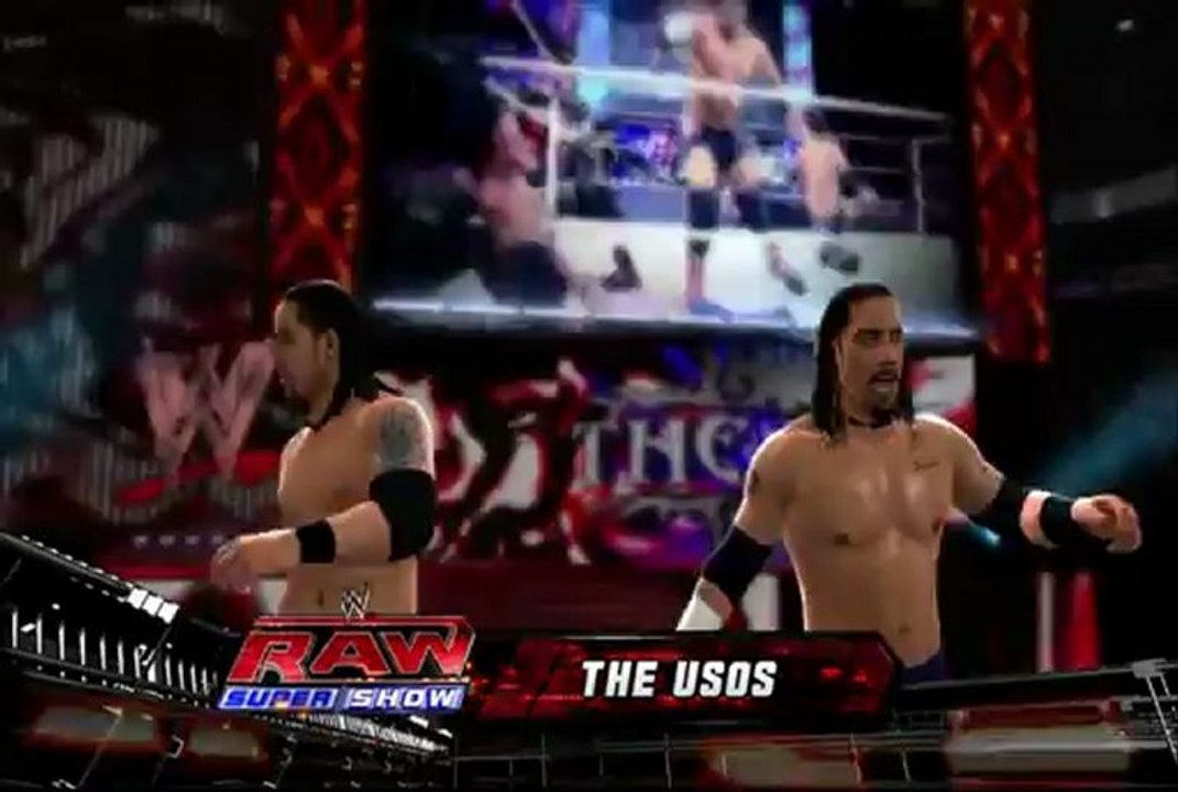 The Usos Entrée WWE 13 avec RITUEL + EXPLOSION + JUSTIN ROBERT