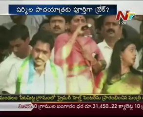 Total Break for Sharmila pada yatra-YSRCP future plans !
