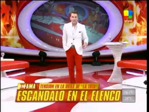 Pronto.com.ar La pelea en el camarín de Ayelén Paleo y De Genaro