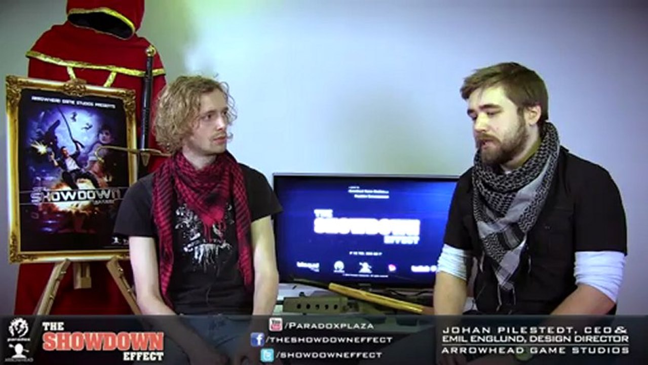 CGR Trailers - THE SHOWDOWN EFFECT Meet the Cast Developer Interview, Part 1