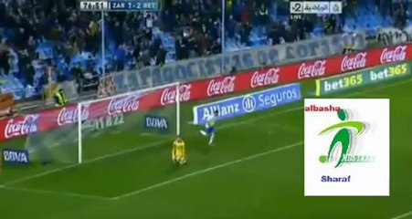 هدف ريال سرقسطة أمام بيتيس 1_2 مونتانيس 4_1_2013