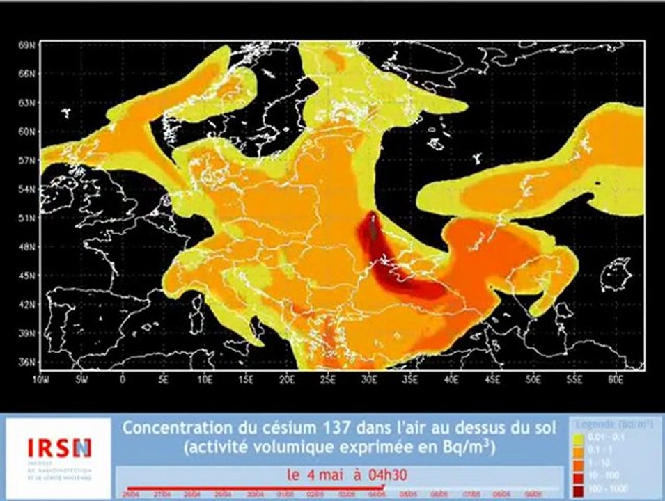 Nuage de Tchernobyl la Vérité