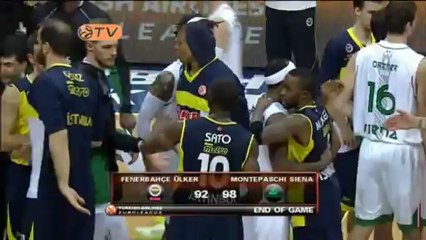 Fenerbahce 92-98 Montepaschi Siena, gruppo F