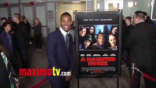 Marlon Wayans A Haunted House Premiere Red Carpet ARRIVALS January 2013