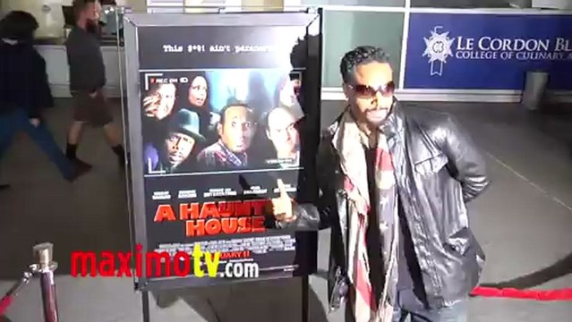 Shawn Wayans A Haunted House Premiere Red Carpet ARRIVALS January 2013