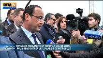 François Hollande va rencontrer les salariés de Petroplus
