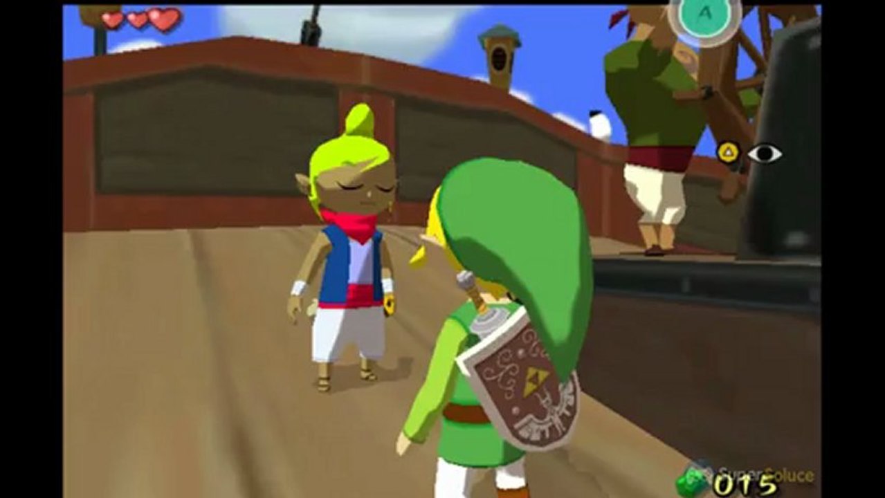 Soluce Zelda Wind Waker : L’île de l’Aurore - Le pendentif