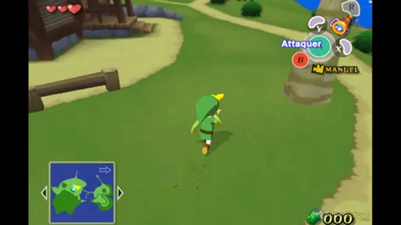 Soluce Zelda Wind Waker : L’île de l’Aurore - L'épée de Link