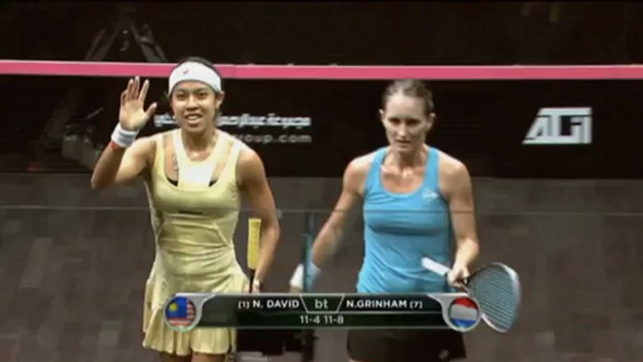 Squash: PSA WC: Nicol David komplettiert Halbfinale