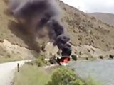 Cool Way To Put Out A Boat Fire