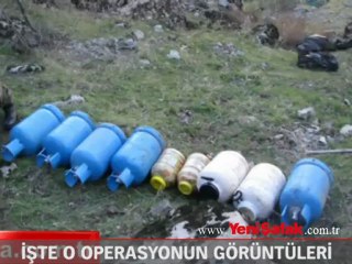 10 Teröristin öldürüldüğü operasyonun görüntüleri