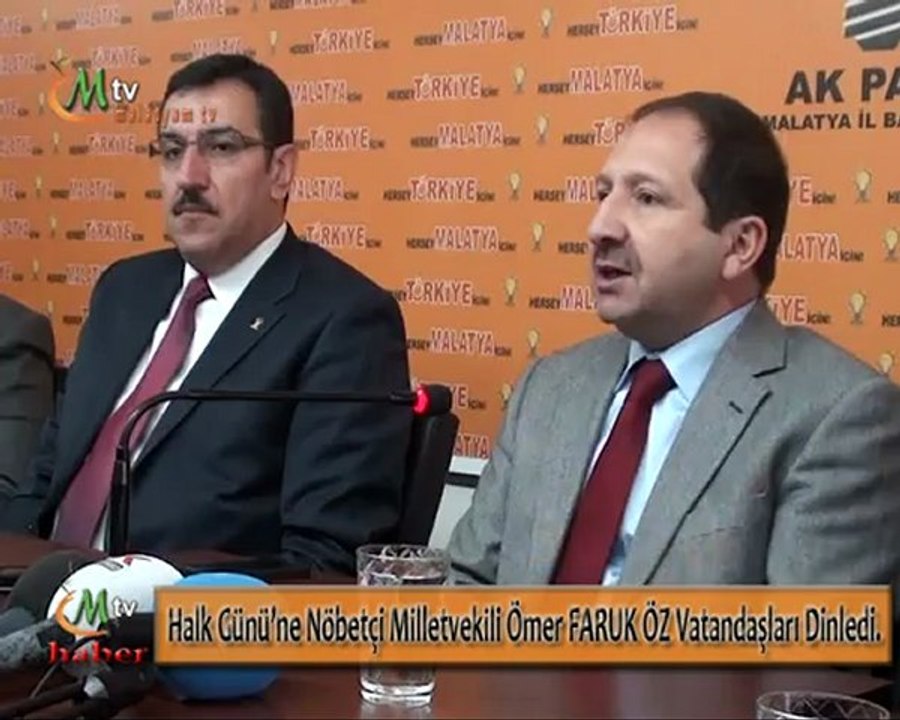 nöbetçi Milletvekili Ömer faruk öz vatandaşları dinledi.