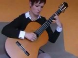Guitare classique  -  Laurine  phelut  -  Capricho  Arabe  -  Tarrega  -