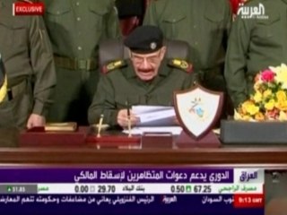 Fugitive Saddam deputy calls for overthrow of Iraq government