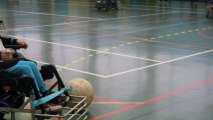 foot fauteuil: Match Plérin / Din'handisport