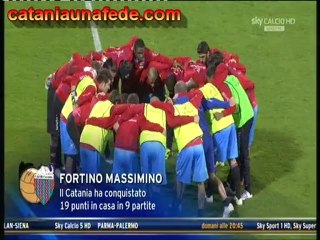 Pulvirenti nel prepartita sky di CT-TO