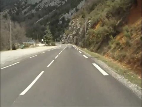 balade 2 de aups au lac de sainte croix (var) en moto