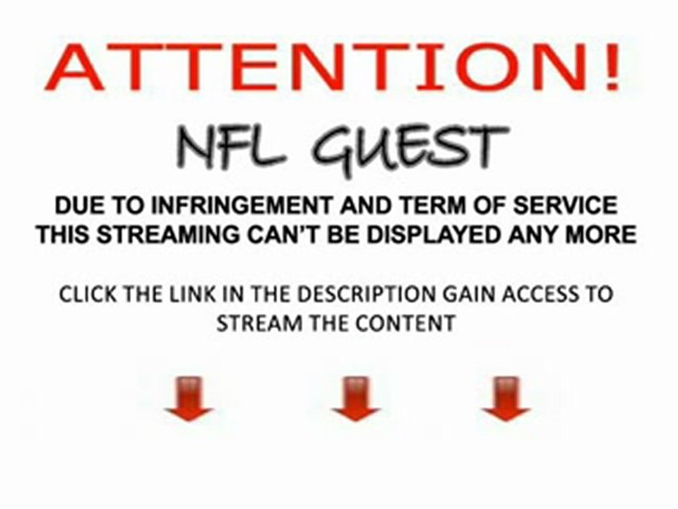 Watch Saturday Night Football Live Streaming Online Free NFL Games 1/5/13