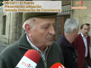 El Puerto - Alegación a la Ordenanza de convivencia