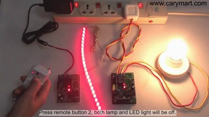 How to use one remote operate two controllers?