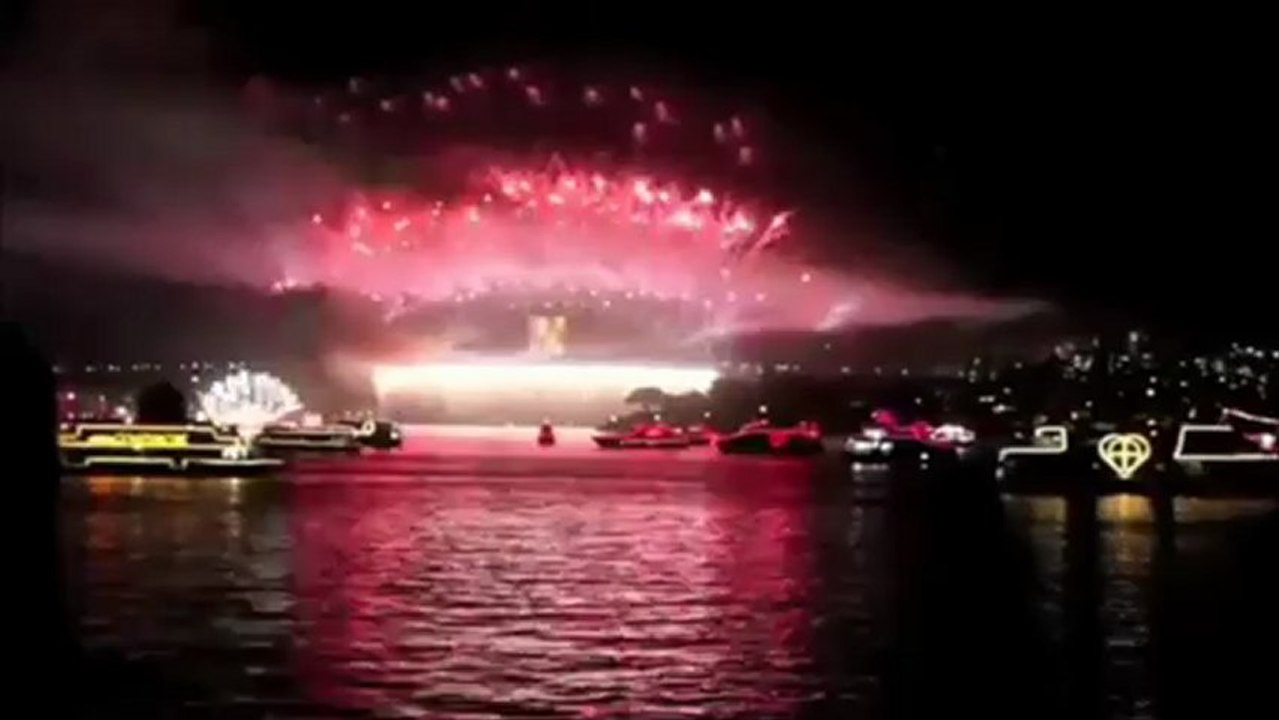 Sydney fireworks 2013